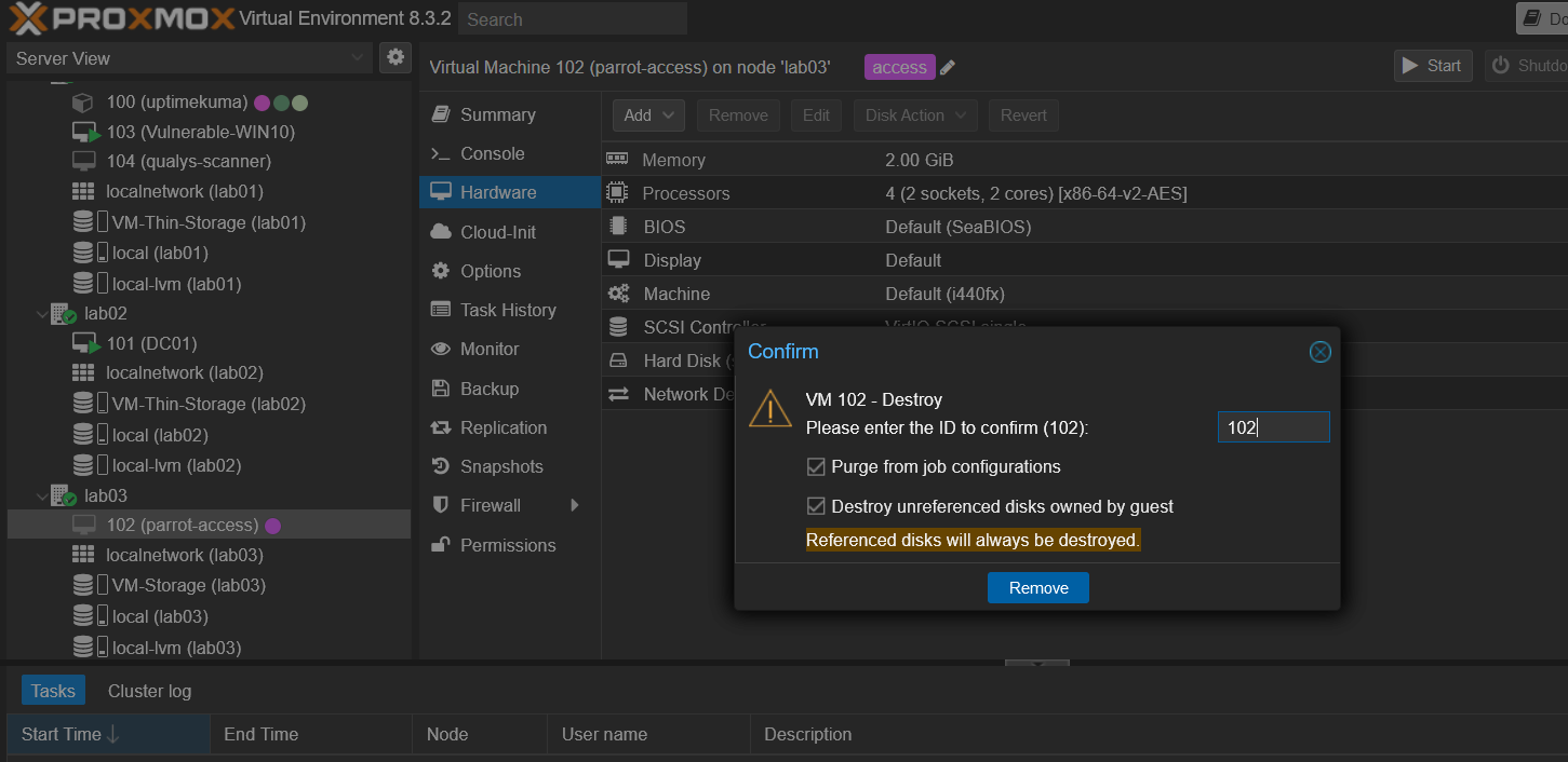 Proxmox Storage Issue 02